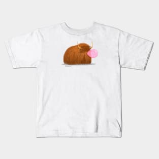 Yak with Bumble Gum Kids T-Shirt